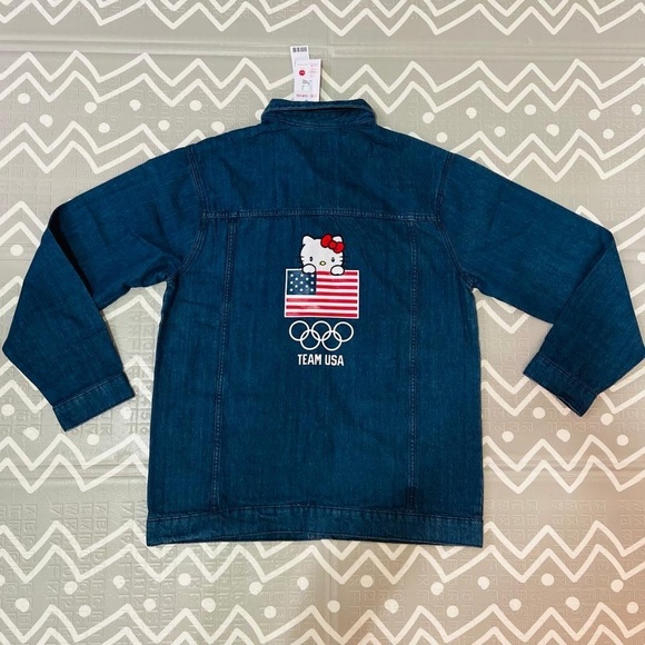 Special Edition Hello Kitty USA Olympics denim jacket - Picture 7 of 10